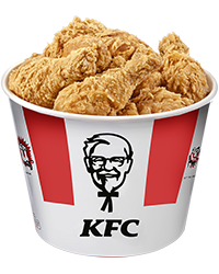 Crispy Duo Box: Turn up the fun with 5 pieces of Hot & Crispy Chicken, 1 Large fries, and 2 Regular drinks